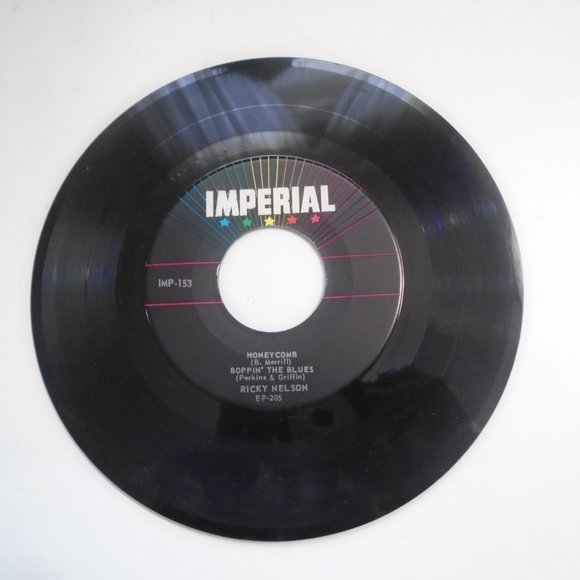 45 RPM Record Ricky IMP-153 - Picture 4 of 4